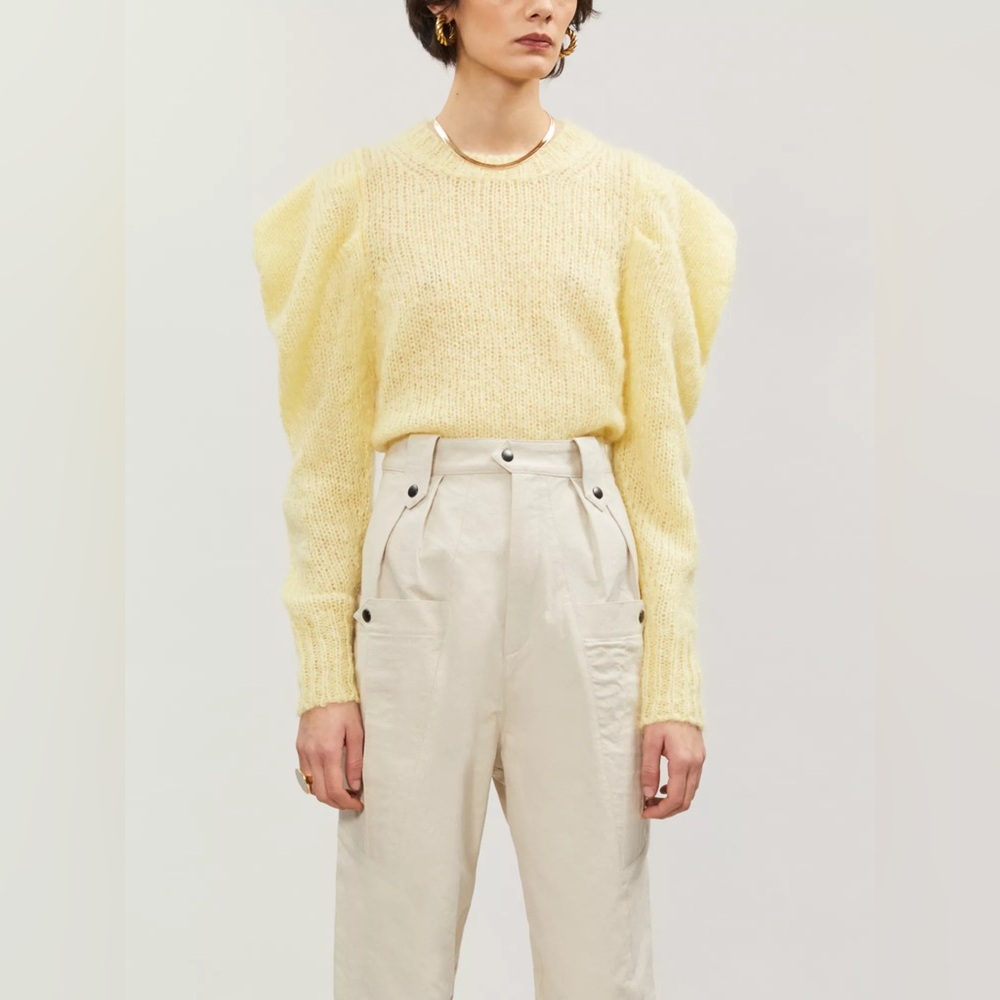 NWT Isabel Marant Ivelyne Super Mohair Wool Sweater Jumper Yoox Size 42 Medium